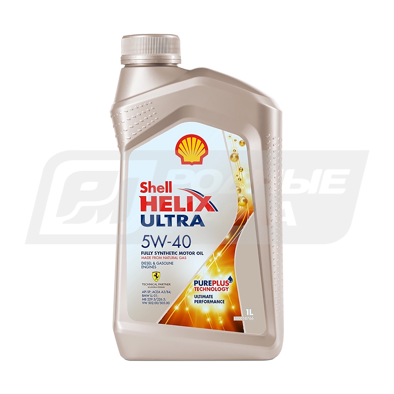 SHELL Helix Ultra 5W40, 1л 550055904