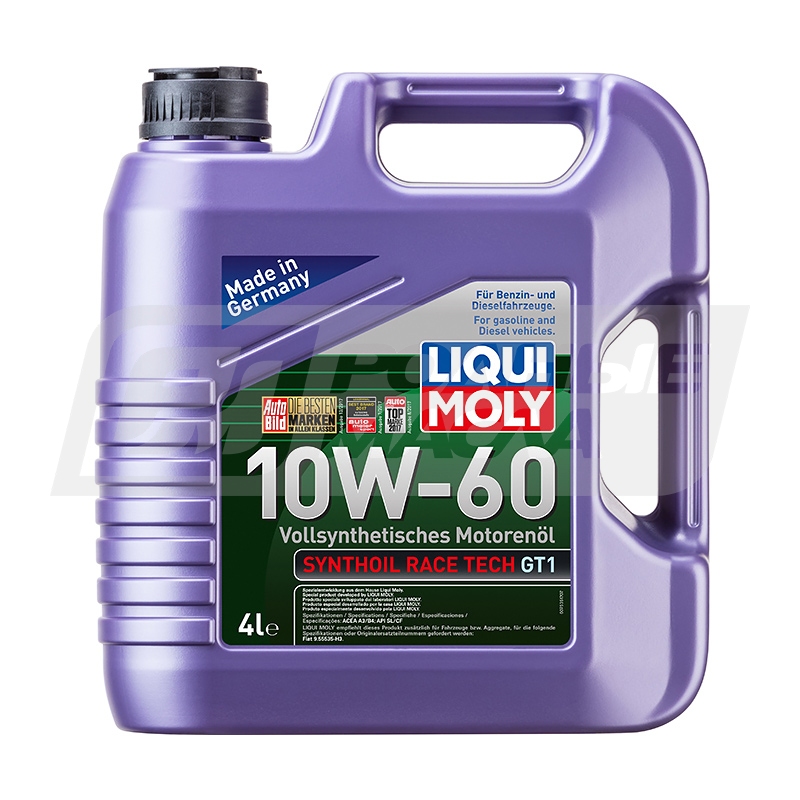 LIQUI MOLY Synthoil Race Tech GT1 10W60, 4л 7535